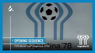 FIFA World Cup 1978  Broadcast Opening Sequence [upl. by Treborsemaj]