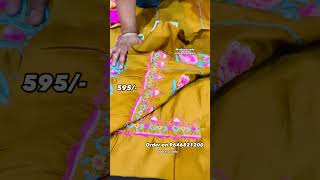 Order on 9646821200 fashion wholesaleclothing onlineshopping ambalasuits wholesalefashion whol [upl. by Elroy]