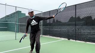 TENNISSANCE Method  Ambidextrous Tennis Backhands [upl. by Nylyoj]