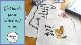 Cross stitch tips get back your stitching mojo [upl. by Esadnac]