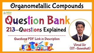 Organometallic Chemistry Question Bankorganometallic compoundsorganometallics inorganic chemistry [upl. by Neeham923]