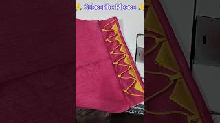 Blouse sleeve design ब्लाउज डिजाइन आस्तीन ytshorts shorts blousedesign fashion stitching [upl. by Ynez]