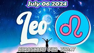 Leo♌️🌟 A BLOW OF GOOD LUCK COMES TO YOU 🤑LEO horoscope for today JULY 06 2024 ♌️Leo [upl. by Ahsenet]