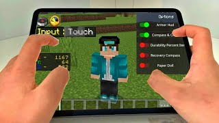 MCPE 119 FPS Boost Client  Minecraft Bedrock Edition [upl. by Saihttam]