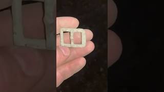 victorian hors harness buckle found metal detecting Scotland xp deus [upl. by Harald]