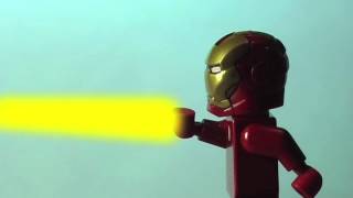 Lego Iron Man Theme Song [upl. by Mathi]