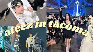 concert vlog ateez in tacoma 2024 [upl. by Phineas]