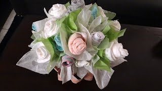 Baby Shower quotFlowerquot Bouquet [upl. by Whitelaw]