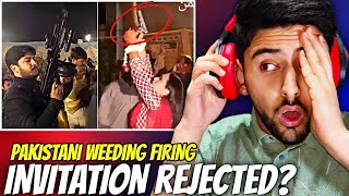 🇮🇳 INDIAN REACTION ON PATHAN WEDDING FIRING IN PAKISTAN 🤯 [upl. by Ayrb373]