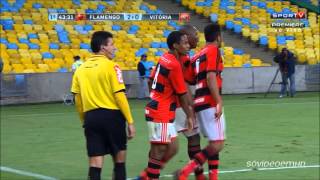 Flamengo 2 X 1 Vitória  Brasileiro 2013 [upl. by Sumner]