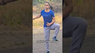 Sp athletics academy bhopal cardio strength athlete sports army afi coachpundir viralvideo [upl. by Nymzaj799]