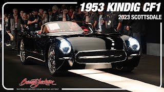 SOLD 1953 KINDIG CF1  2023 SCOTTSDALE AUCTION  BARRETTJACKSON [upl. by Anabelle214]