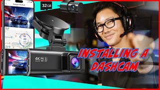 REDTIGER Dash Cam Install  Expert Tips and Footage [upl. by Lorak318]