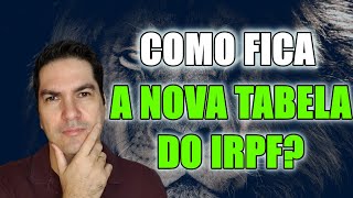 Como fica a NOVA TABELA IRPF [upl. by Nichani]