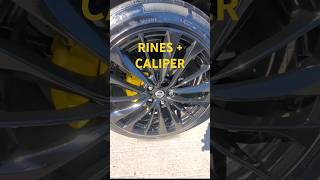 Rines negros y calipers amarillos automobile tips tutorial nissan rinesméxico [upl. by Llennod]