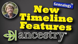 New Timelines Features on Ancestry 2024 [upl. by Broddy]