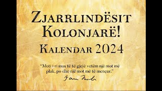 Zjarrlindësit Kolonjarë Kalendar 2024 Realizuar nga Vizional Production dhe Printimal [upl. by Daniyal]