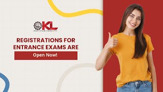 Join KL University  KLEEE 2025 Engineering Entrance Exam Registrations Open Now [upl. by Kawai]