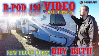 2019 RPod 190 Hood River Edition dry bath walk through video [upl. by Rekcut]