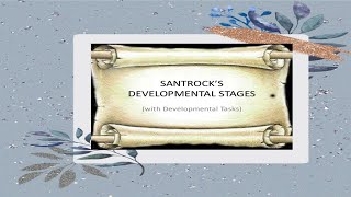 8 Developmental Task by Santrock👩‍🏫 [upl. by Borg]