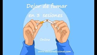 Dejar de fumar en 3 sesiones Terapia psicológica breve [upl. by Pol35]