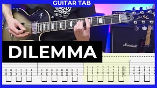 GREEN DAY  Dilemma  Guitar Cover with Guitar Tabs [upl. by Colpin]