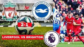 Liverpool vs Brighton 21 Live Stream Premier League Football EPL Match Score 2024 Highlights Vivo [upl. by Tilla]