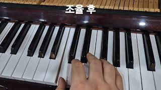 피아노 치는 조율사 SAMICK SU118PA PIANO  조율 전 후 비교 [upl. by Balcer878]