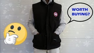 Canada Goose Freestyle Vest Fit Review [upl. by Rossi26]