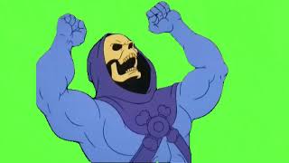 Skeletor Being Skeletor Green Screen [upl. by Lose]