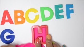 Play Doh Rainbow Alphabet Songs amp Activities for home [upl. by Eoin807]