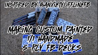 Custom madepainted fingerboards [upl. by Hux]