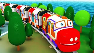 Magic Tracks  Train Wala Cartoon  Train game  Cartoon Video  Train gadi  Mini Train [upl. by Cate]