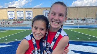 GIRLS STATE TRACK FINALS St Anthony Girls Competing for a STATE TITLE Featuring Interviews 🏃‍♀️ [upl. by Lucius]