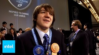 Young Innovator Achieves Childhood Dream at Intel ISEF  Intel [upl. by Yendic952]