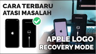 Cara mengatasi iphone stuck di logo apple  itunes  recovery  TERBARU 2021 [upl. by Iat]