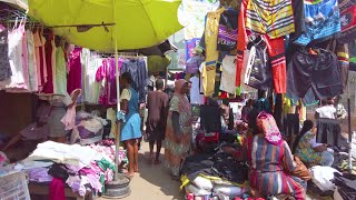 AFRICA MARKET KUMASI CITY GHANA ASHANTI REGION [upl. by Itsirhc238]