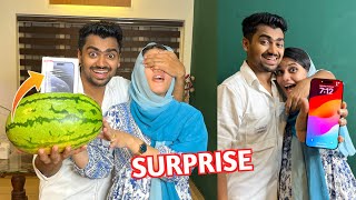 Watermelonil iPhone 15 Pro Max Surprise കൊടുത്തപ്പോൾ🍉 Hiba Shocked 😳 [upl. by Eignat]