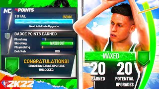 How to Get SHOOTING BADGES FAST on NBA 2K22 Best Shooting Badge Method Get badges FAST in 2K22 [upl. by Nawuj]