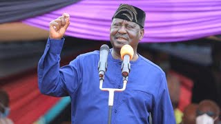 LIVE RAILA ODINGA ROARING IN KISII AHEAD OF MONDAY MOTHER OF DEMOS [upl. by Annaear]