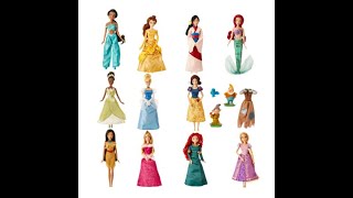 Disney Princess Doll Makeover  DIY Miniature Ideas for Barbie  Wig Dress Faceup and More ASRM [upl. by Calise248]