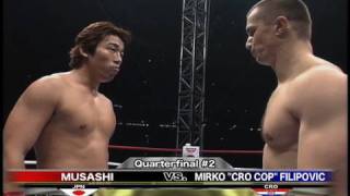 Musashi vs Mirko CroCop  K1 GP 99 FINAL [upl. by Veronike831]