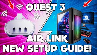 🚨 GET THE META QUEST 3 AIRLINK RUNNING IN MINUTES PCVR MADE EASY [upl. by Botzow]