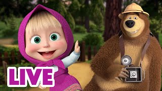 🔴 LIVE Masha ja Karhu 👧🐻 Kaikki sarjat peräkkäin 🎬🍿 Masha and the Bear [upl. by Aibat]