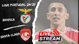 🔴BENFICA X SANTA CLARA  EM DIRETO  LIGA PORTUGAL BETCLIC JORNADA 5  JOGO AO VIVO [upl. by Adniled111]