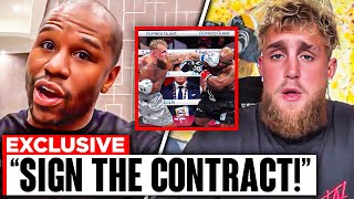 Floyd Mayweather CALLS OUT Jake Paul After Mike Tyson Fight [upl. by Mure]