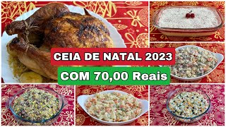 CEIA DE NATAL SIMPLES E BARATA COM 7000 REAIS  NATAL 2023 [upl. by Ennair]