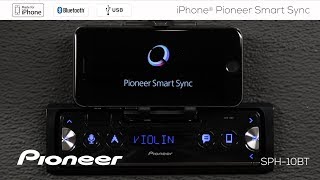 How To  SPH10BT  Connect iPhone with Smart Sync App [upl. by Franciskus613]