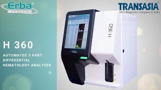 H 360  Automated 3 Part Differential Hematology Analyzer [upl. by Crowe998]