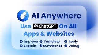 AI Anywhere  Best Free AI Copilot for All Apps and Websites [upl. by Dom140]